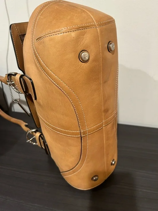 Vintage Coach Soho Hampton leather satchel EUC - Picture 12 of 13